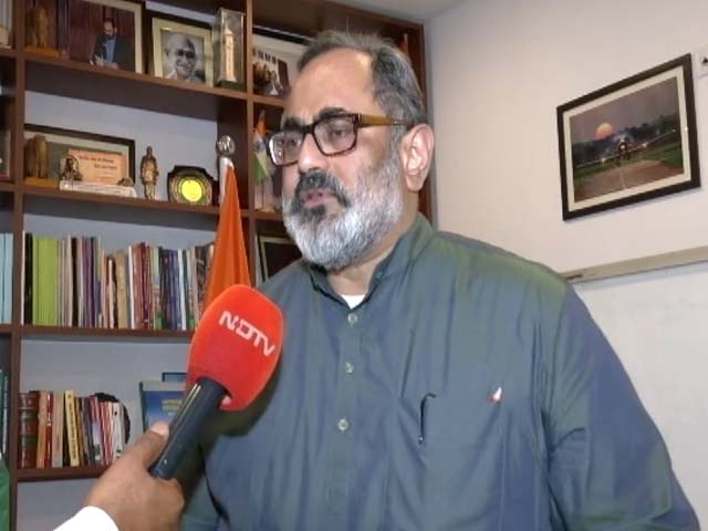 केंद्रीय मंत्री राजीव चंद्रशेखर ने कांग्रेस पर साधा निशाना, लगाया विभाजनकारी राजनीति करने का आरोप