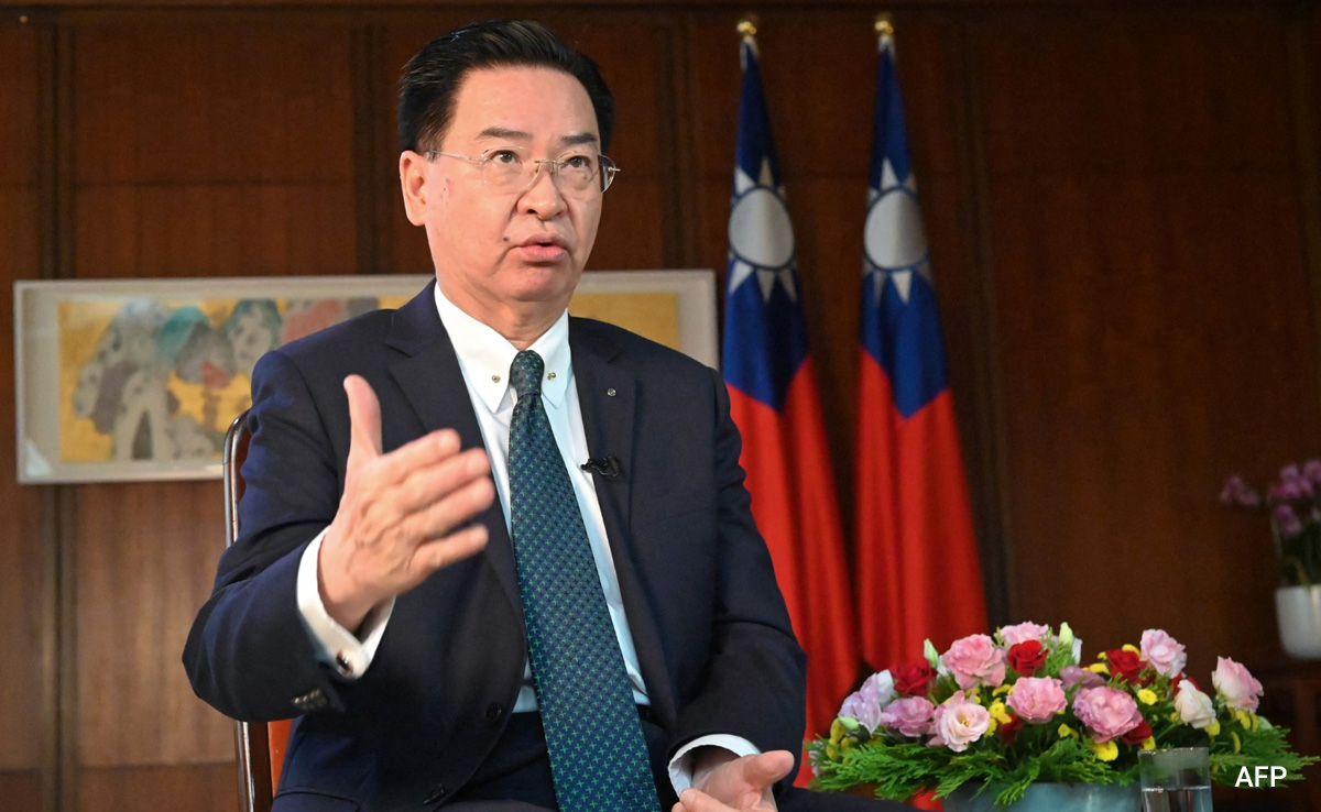 Conflict With China Would Have "Disastrous Results": Taiwan Minister