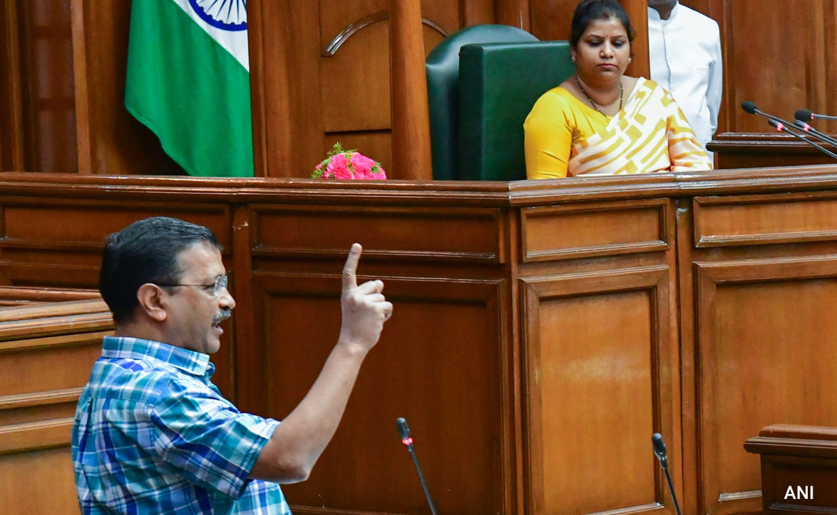"Prime Minister Turned His Back On Daughters Of Manipur": Arvind Kejriwal