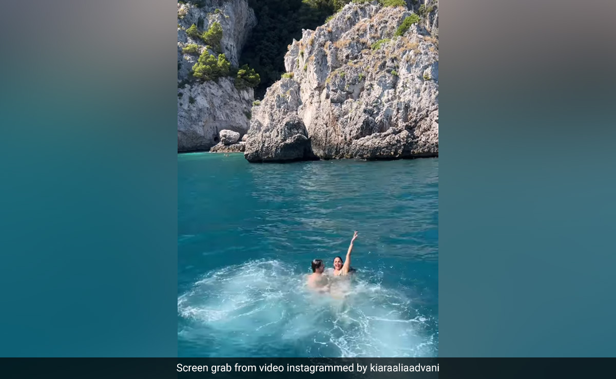 Kiara Advani's Birthday Vacation With Husband Sidharth Malhotra Is A Water Baby's Dream