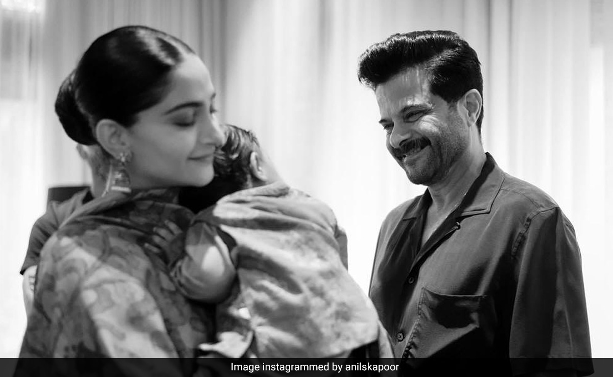 Anil Kapoor Writes The Best Caption For His "Baby Girl" Sonam And Her "Baby Boy"