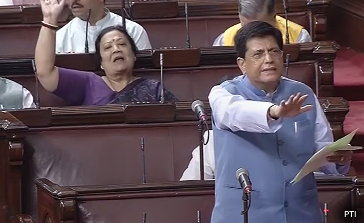 "Nothing Less Than...": Opposition Moves Privilege Motion Against Piyush Goyal