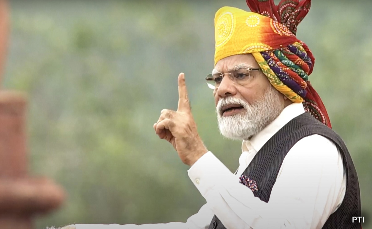 "No Ifs And Buts": Top Quotes From PM Modi's 10th Independence Day Speech