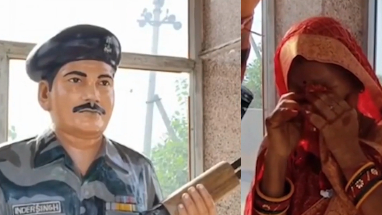 शहीद भाई की प्रतिमा को Rakhi बांधने कोसों दूर से आती हैं ये बहनें