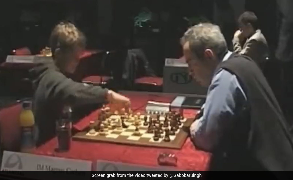 Video: When 13-Year-Old Magnus Carlsen Was Close To Beating Garry Kasparov In A Chess Game