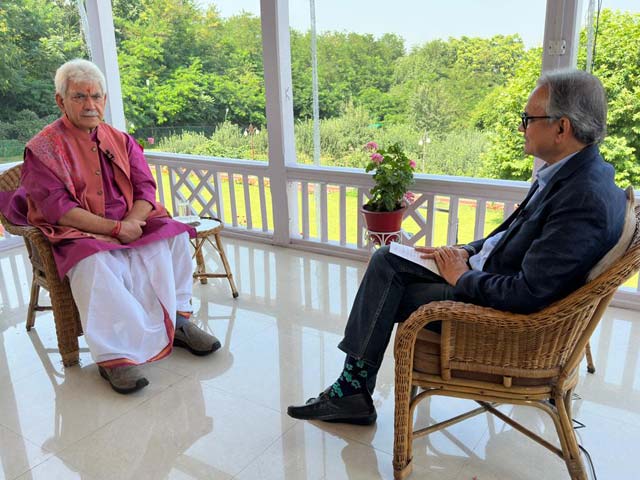 "Winds Of Change Across J&K": Lt Governor Manoj Sinha Exclusive