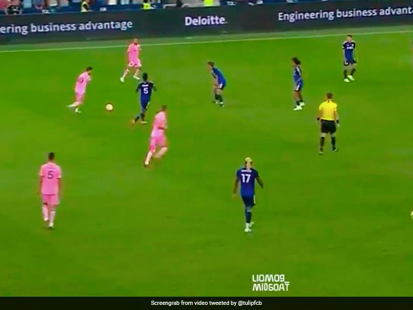 Watch: Lionel Messi's Glorious Last-Minute Assist To Inspire Inter Miami Comeback