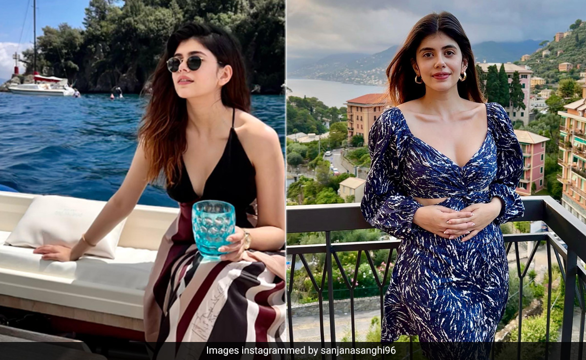 With Boat Rides At Sea, Sanjana Sanghi's Summer Holiday Was Spent "Along The Italian Riviera"