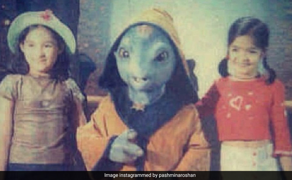 Hrithik Roshan's Cousin Pashmina In A Throwback Pic From The Sets Of <i>Koi... Mil Gaya</i>