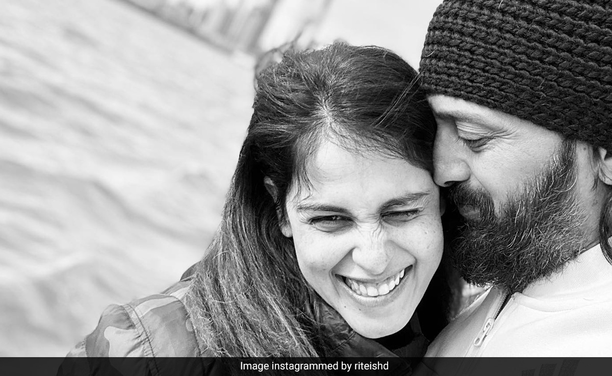 Riteish Deshmukh's Birthday Greeting For "Biggest Cheerleader" Genelia D'Souza Is Everything