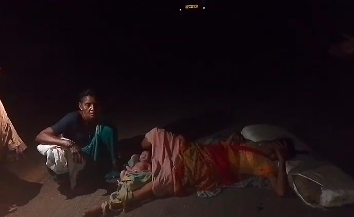 Telangana Woman Delivers Baby On Road As Ambulance Runs Out Of Fuel