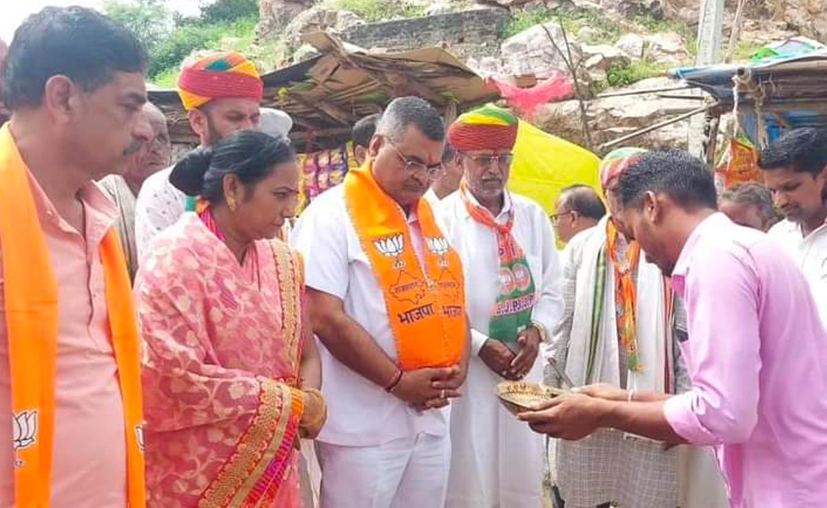 'तन मन धन से सहयोग करेंगे, बागीदौरा में इस बार कमल निशान को जिताएंगे'