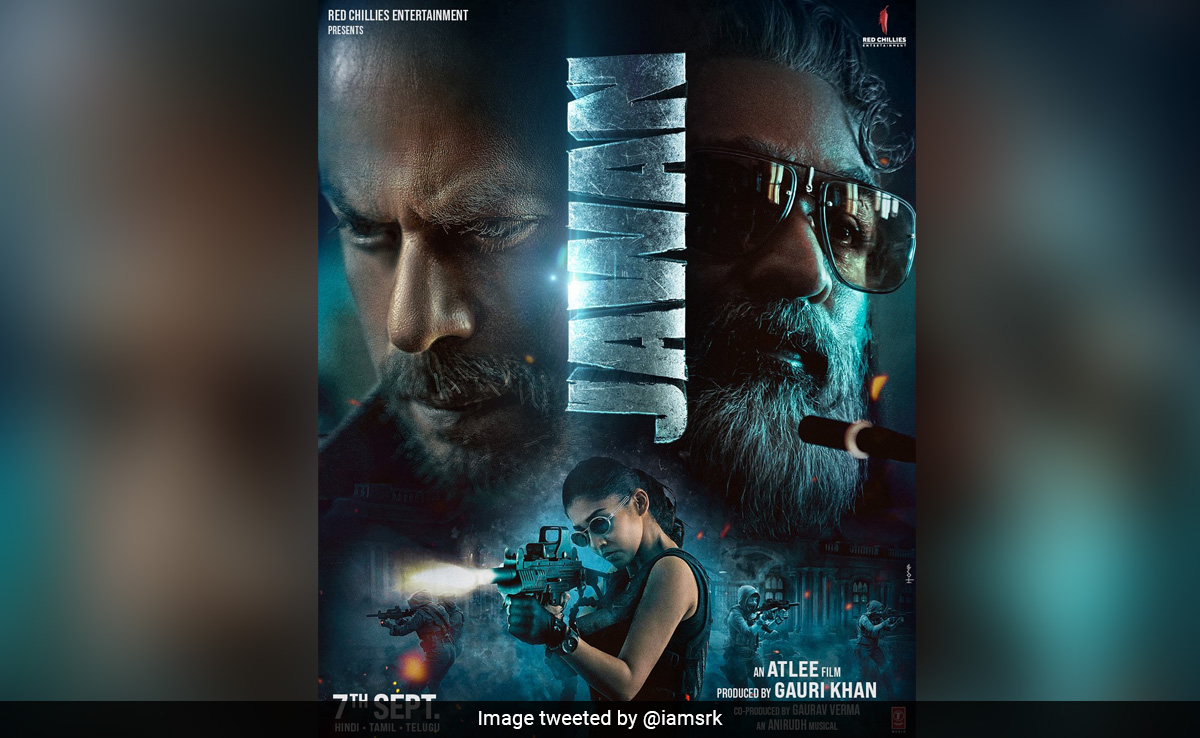 रिलीज हुआ 'जवान' का नया पोस्टर, अलग अंदाज में नजर आए शाहरुख खान, नयनतारा और विजय सेतुपति