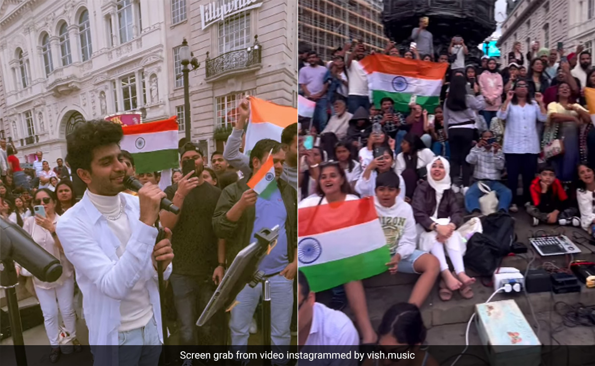 Independence Day 2023: Street Performer's Rendition Of Patriotic Songs In UK Makes Internet Emotional