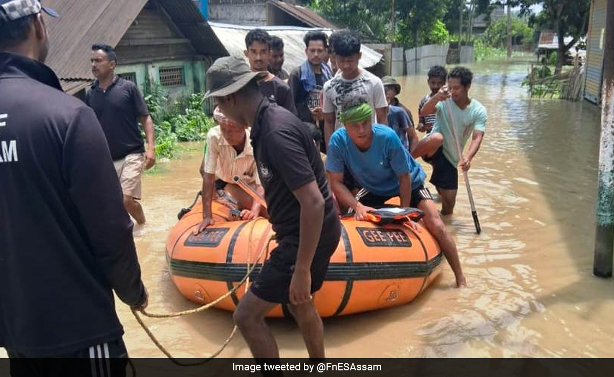 Flood Situation Persists in Assam's Dhemaji, 46,000 People Remain Affected