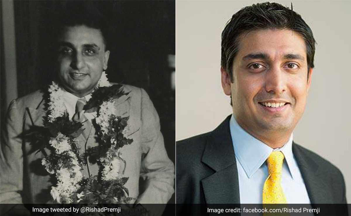 "He Founded...": Wipro's Rishad Premji Remembers Grandfather With Throwback Pic