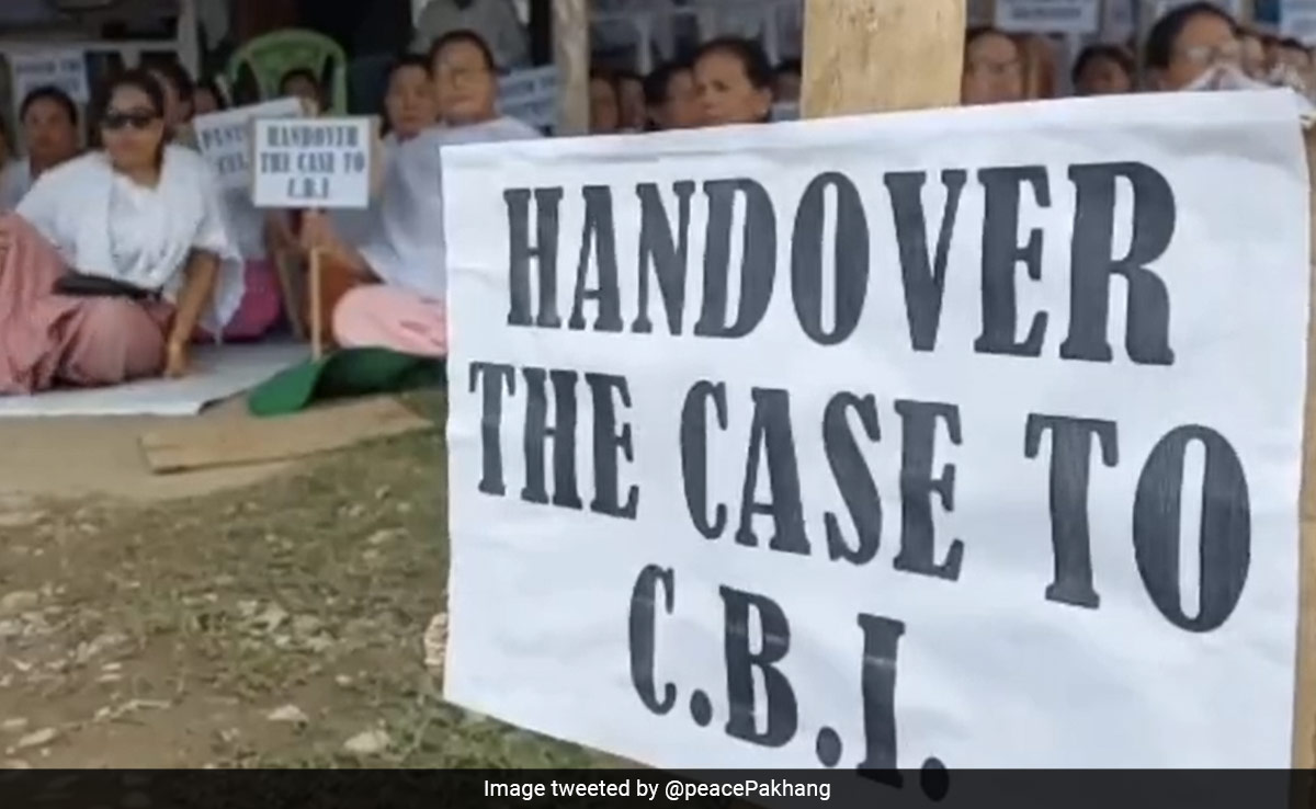 Massive Protests In Imphal Demand CBI Probe Into Alleged Gang-Rape