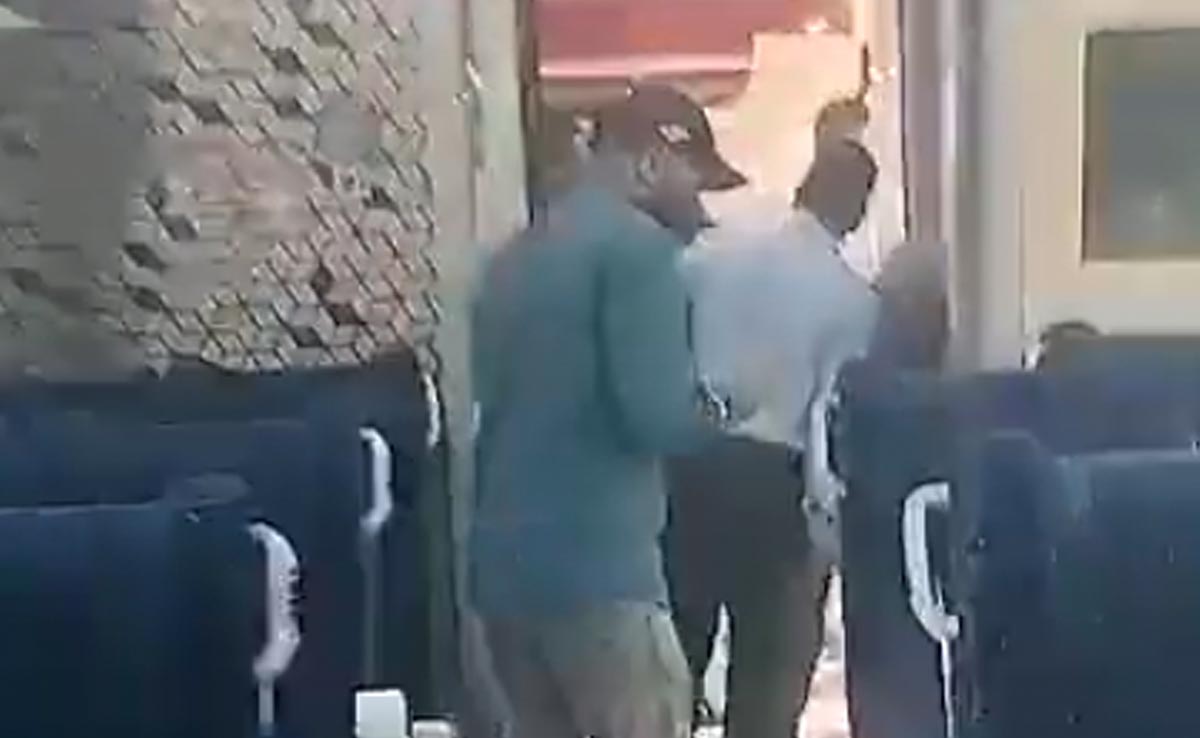 Man Travelling Ticketless On Vande Bharat Lights Cigarette, This Happens