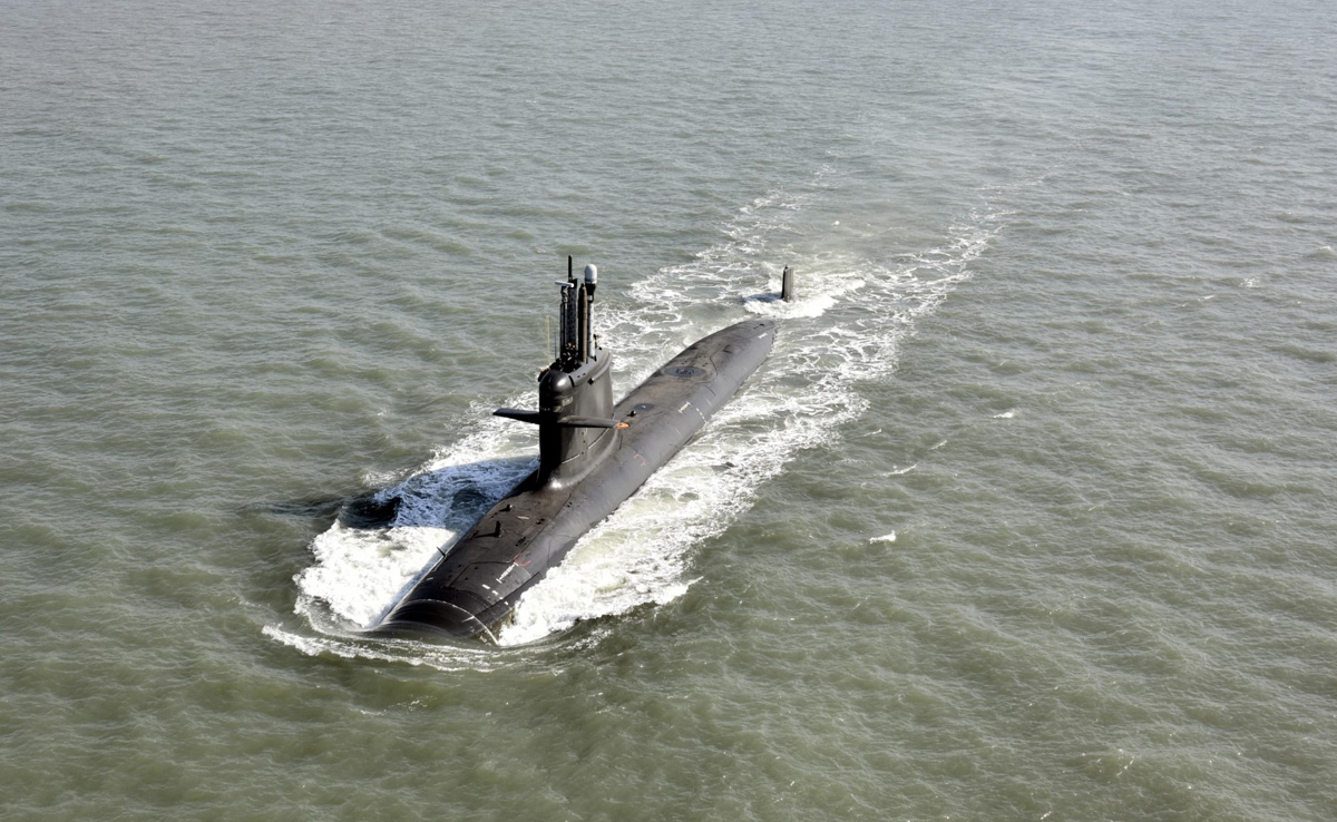 India's Submarine INS Vagir On Extended-Range Deployment To Australia