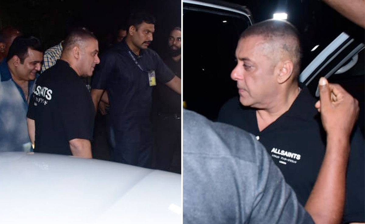 Salman Khan Rocks A Brand New Bald Look. See Pics