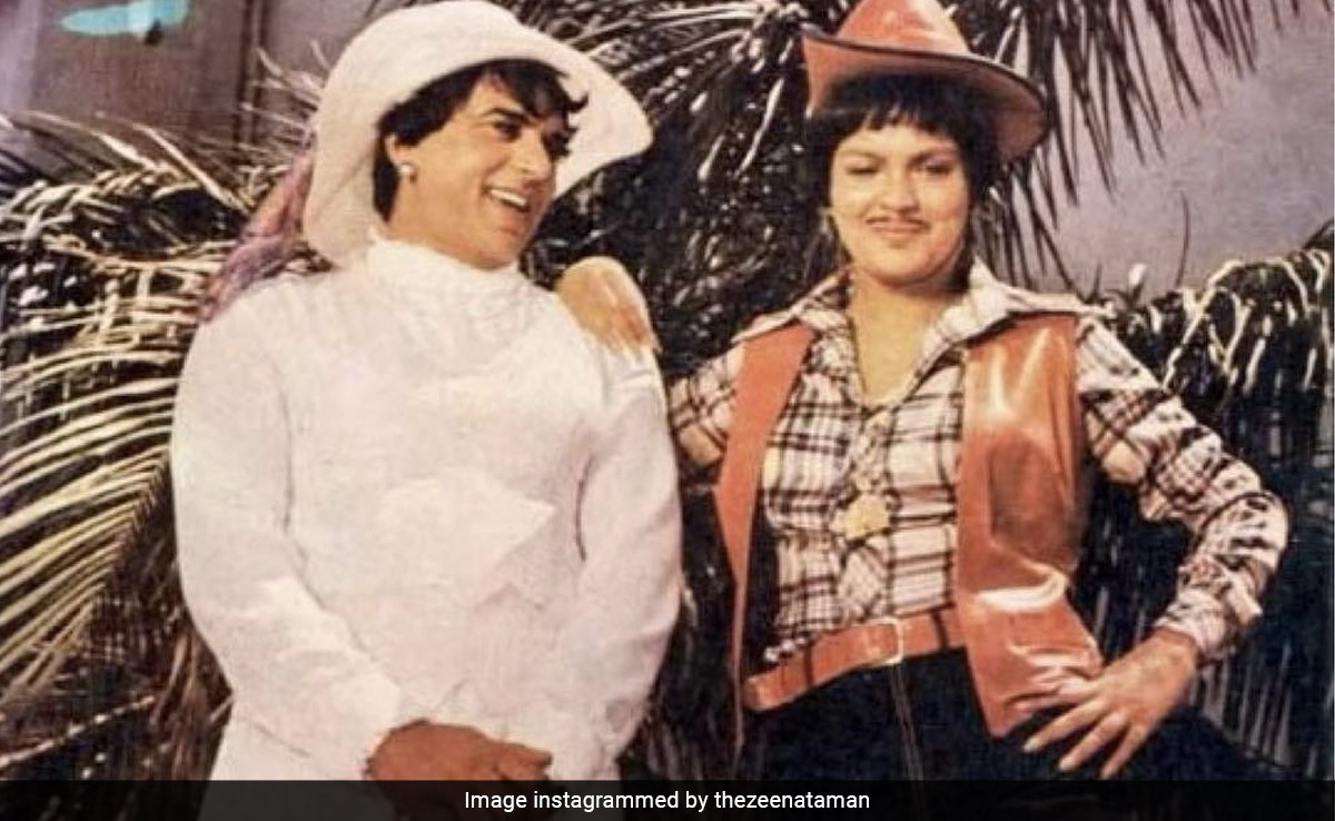 When Zeenat Aman's "Full-Fledged Gender Role Reversal" Came With A Cowboy Hat And A Vest