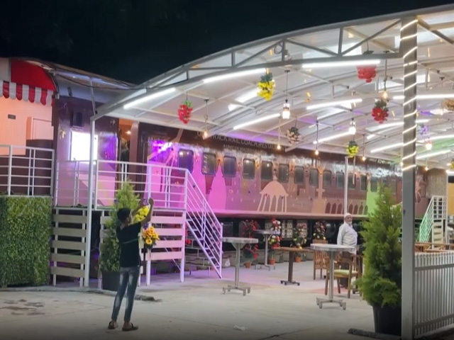 Watch: Old Train Coaches Converted Into Restaurants