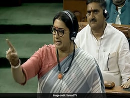 "आप INDIA नहीं, क्योंकि आप भ्रष्टाचार का पर्याय हैं..." : अविश्वास प्रस्ताव पर चर्चा में स्मृति ईरानी का विपक्ष पर वार "आप INDIA नहीं, क्योंकि आप भ्रष्टाचार का पर्याय हैं..." : अविश्वास प्रस्ताव पर चर्चा में स्मृति ईरानी का विपक्ष पर वार