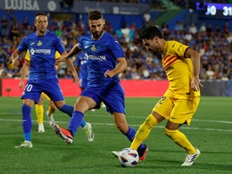 Getafe Frustrate Barcelona As Both Sides See Red In Goalless Draw