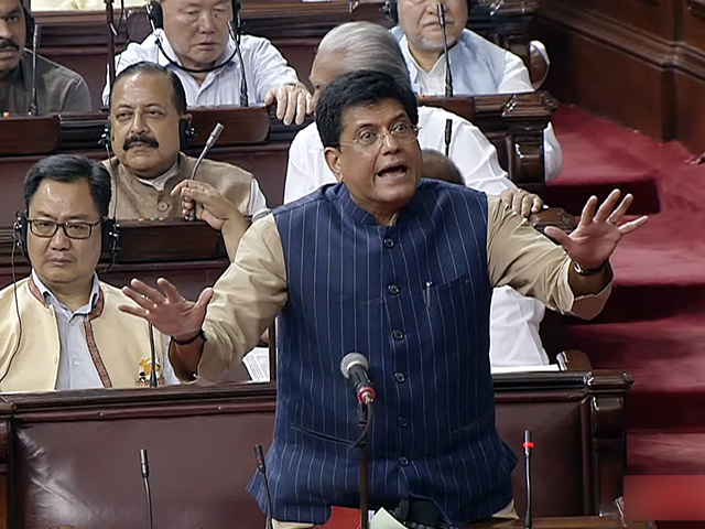 "S Jaishankar Made Country Proud Across World": Piyush Goyal In Rajya Sabha