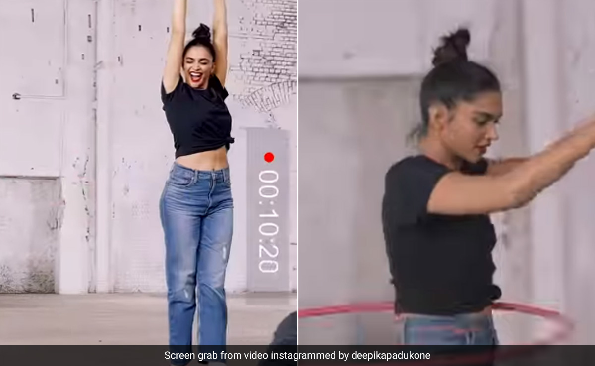 In Deepika Padukone vs Her Hairstylist Yianni Tsapatori's Hula Hoop Challenge, Expect The Obvious