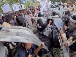 9 Cops Among 15 Injured As Cement Plant Protest Turns Violent In Meghalaya 9 Cops Among 15 Injured As Cement Plant Protest Turns Violent In Meghalaya