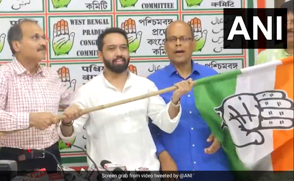 "Didn't Get Much Chance To Work": Trinamool Ex Youth Leader Joins Congress