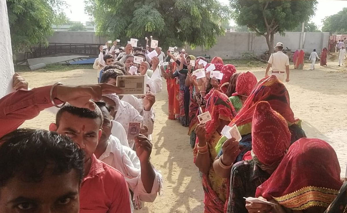 चूरू जिले के आसपालसर गांव में हो रहा सरपंच पद का चुनाव, 3101 वोटर होंगे शामिल
