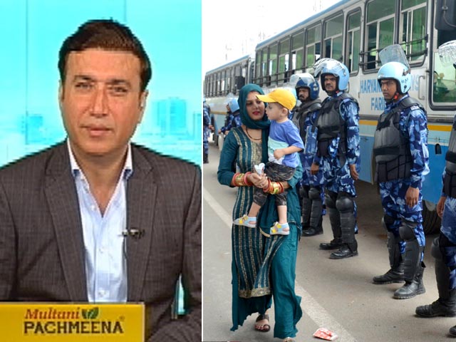 गुड मॉर्निंग इंडिया : नूंह में तनाव के बीच कर्फ्यू में ढील, आरोपियों की तलाश में राजस्थान में छापे