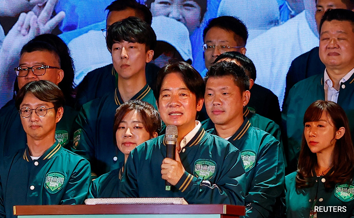 "Will Not Back Down": Taiwan Vice President In US Amid Chinese Threat