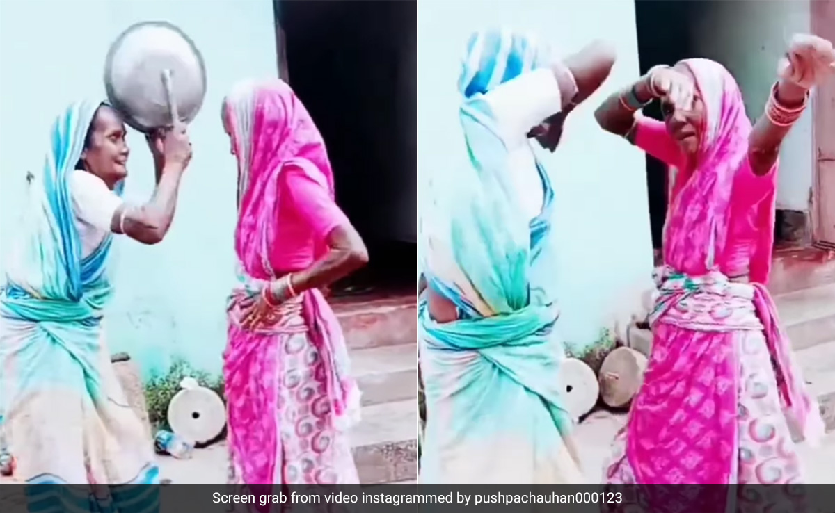 भोजपुरी गाने पर दादियों की इस जोड़ी ने किया धमाकेदार 5G डांस, स्वैग ने मचाया बवाल