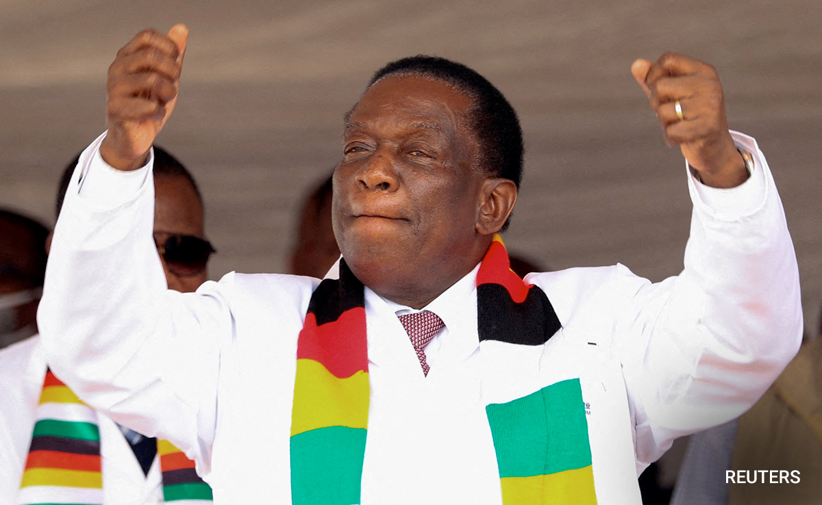 80-Year-Old Zimbabwe Leader Who Ousted Robert Mugabe Seeks Re-Election