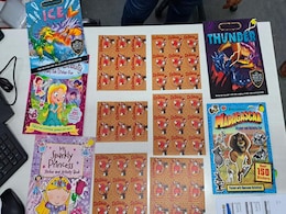 LSD Blots On Cartoon Posters -- Shocking Findings In Delhi Drug Crackdown LSD Blots On Cartoon Posters -- Shocking Findings In Delhi Drug Crackdown
