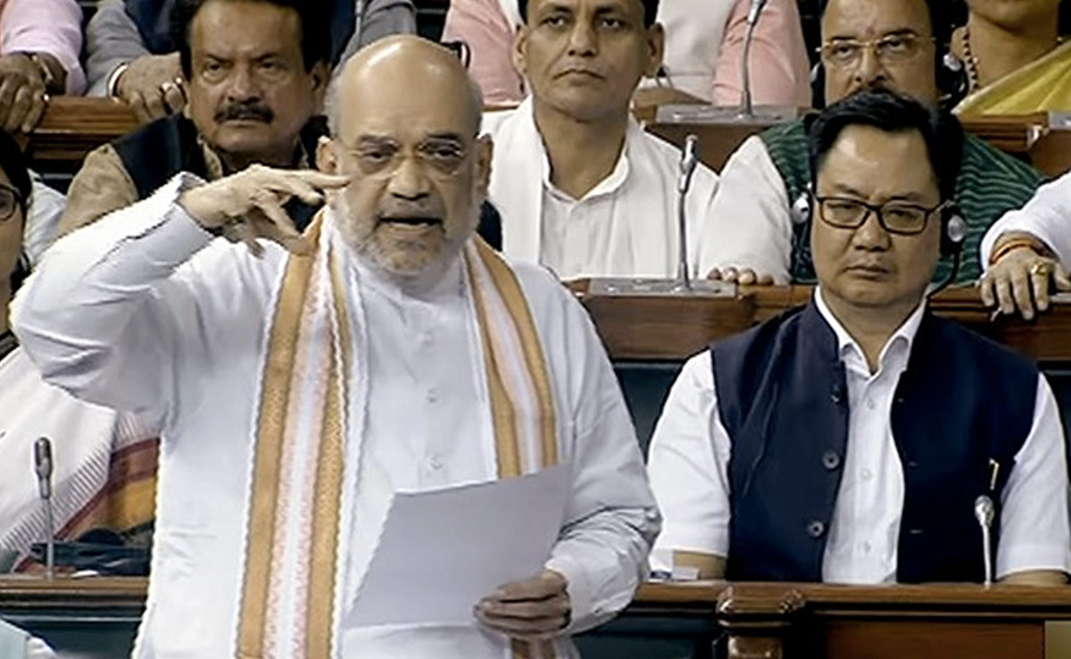 "Will Talk To Youth Of Kashmir Valley, Not Pakistan": Amit Shah