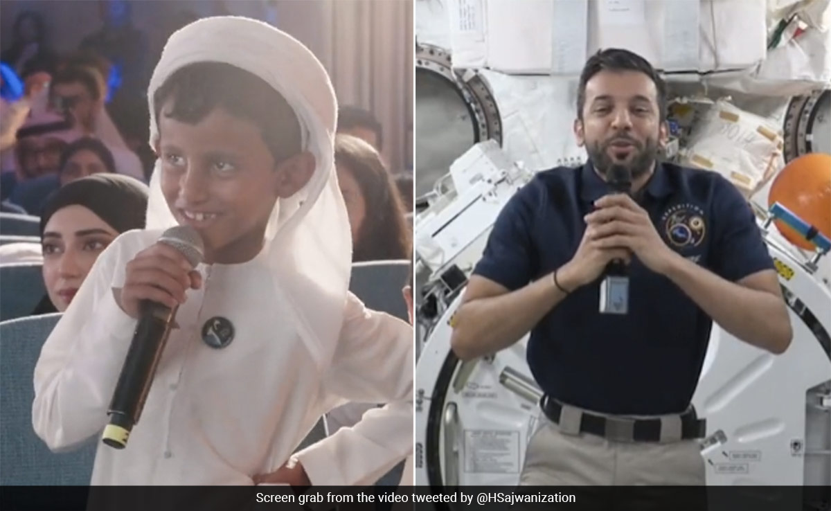 UAE Astronaut's Son Asks Him His Favourite Thing About Earth, He Says...