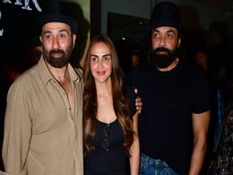 Keeping Up With The Deols: Esha Deol Poses With Brothers Sunny And Bobby Deol At <i>Gadar 2</i> Screening Keeping Up With The Deols: Esha Deol Poses With Brothers Sunny And Bobby Deol At <i>Gadar 2</i> Screening