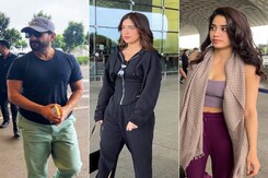 Scenes From The Airport: Janhvi, Bhumi And Saif Spotted Scenes From The Airport: Janhvi, Bhumi And Saif Spotted