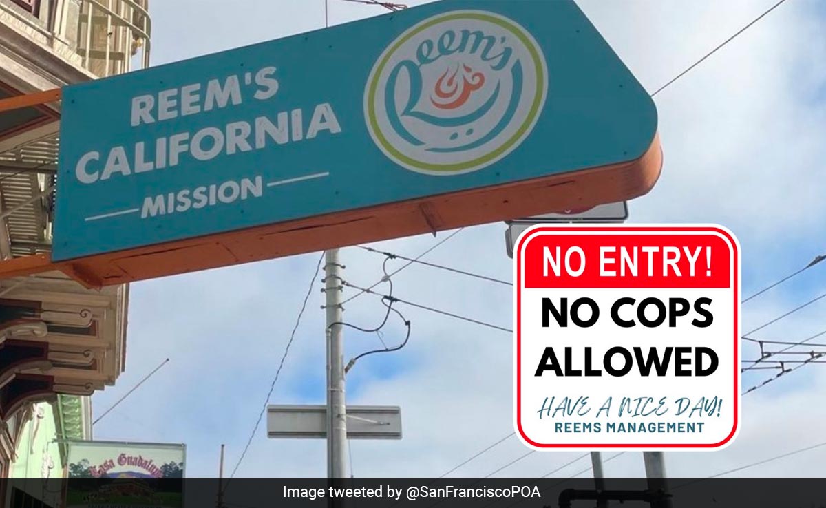 "No Cops Allowed": US Restaurant Refuses To Sell To Officers In Uniform. Here's Why