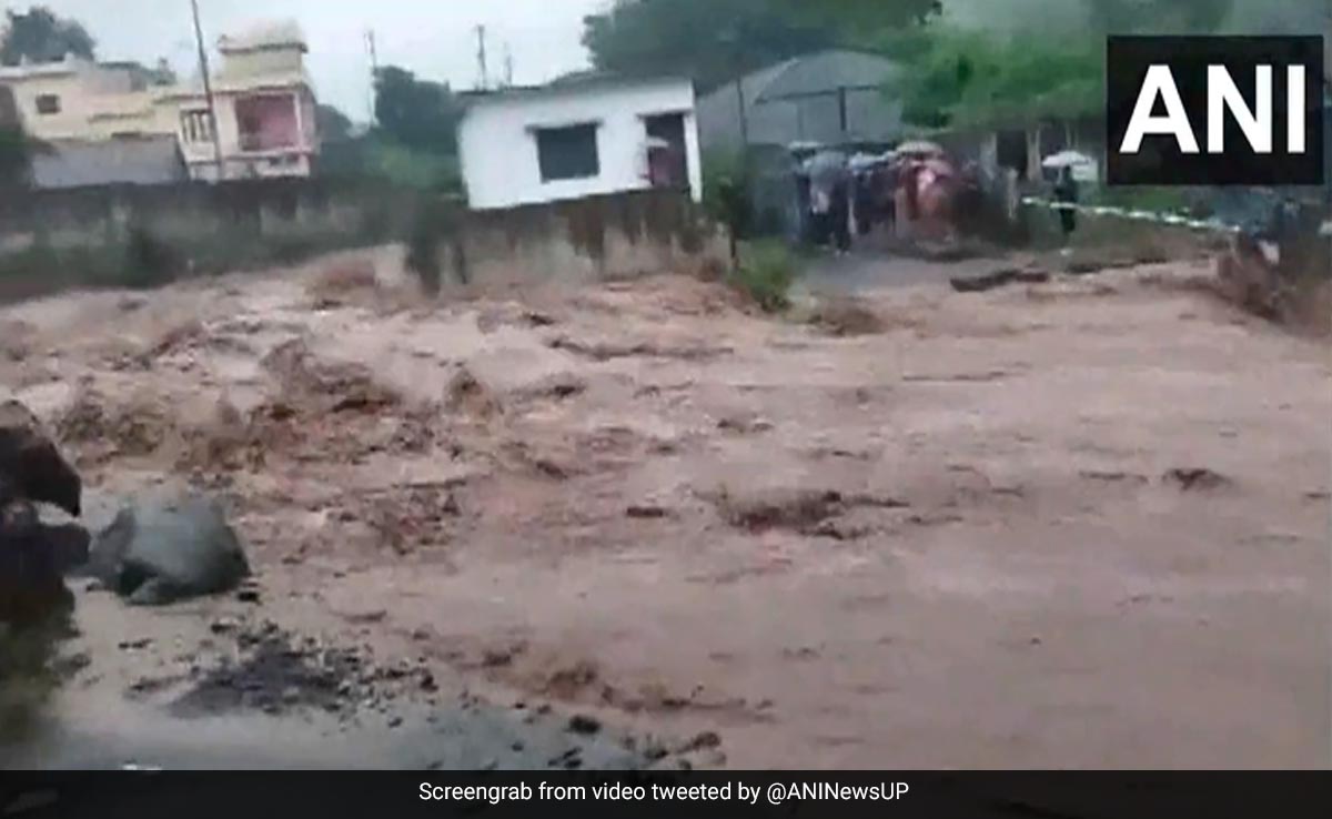 Parts Of National Highway Washed Away Amid Uttarakhand Rain