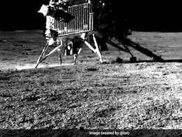 "स्माइल, प्लीज!": रोवर प्रज्ञान ने लैंडर विक्रम की चांद पर खींची तस्वीर