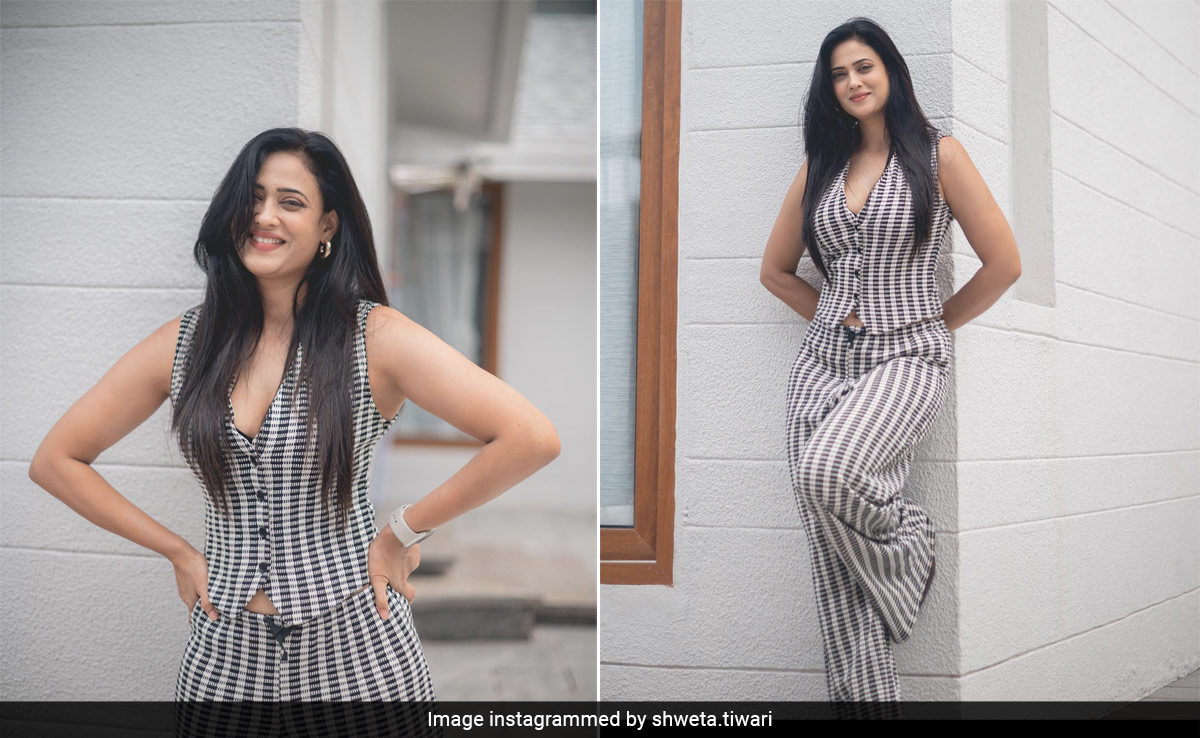 The Waistcoat Co-Ords Seem Like A Hot Favourite Trend On Shweta Tiwari's Mind Too