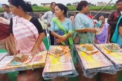 Manipur Ethnic Violence Displaced People Move To Temporary Homes Manipur Ethnic Violence Displaced People Move To Temporary Homes