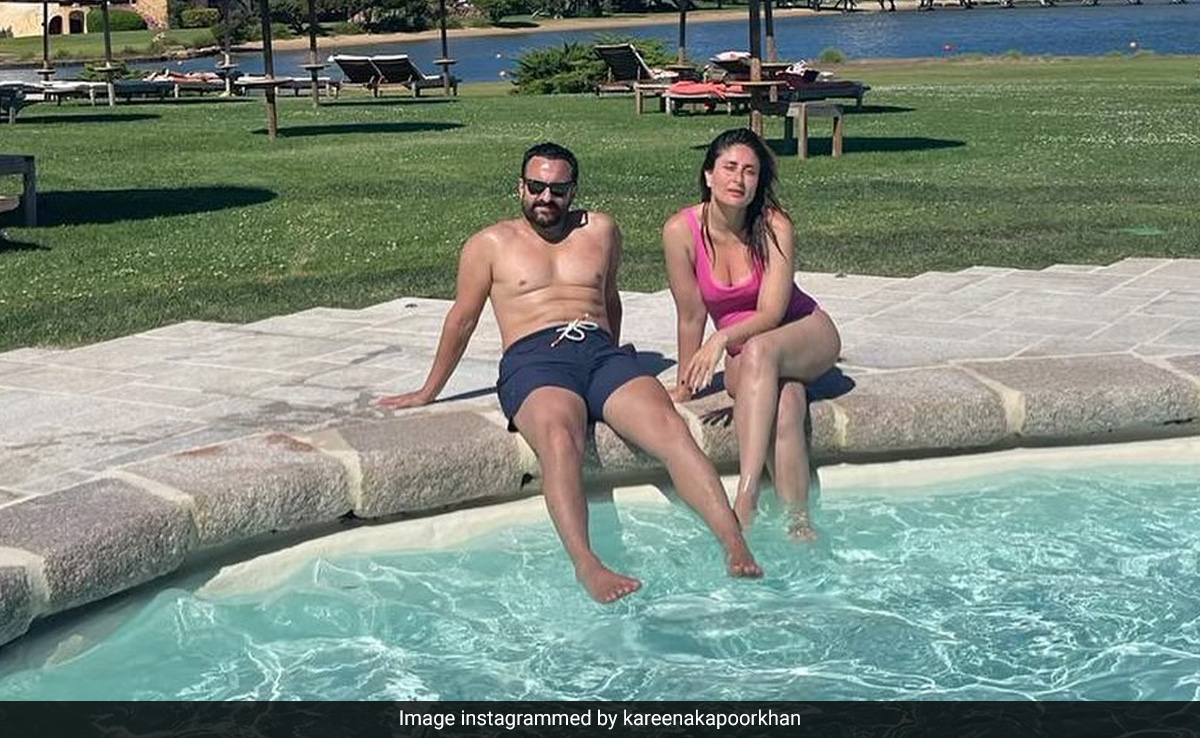 Kareena Kapoor Looks Just Like Poolside Barbie In A Stunning Pink Swimsuit