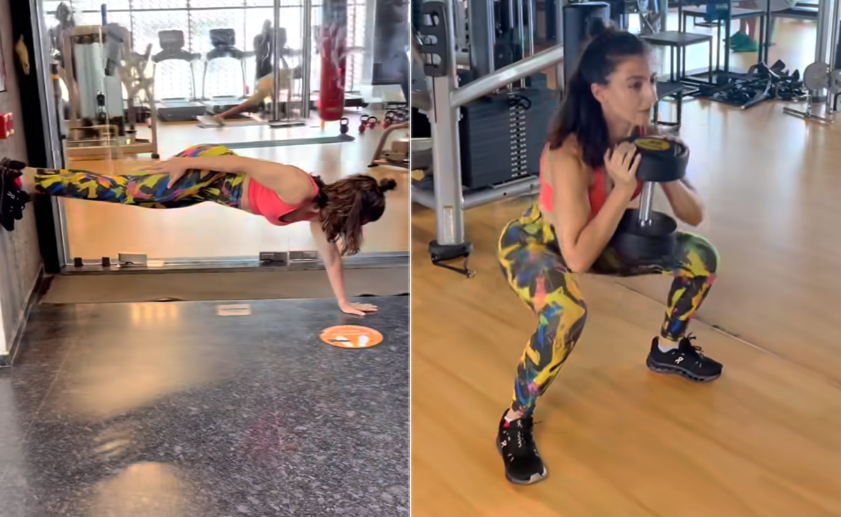 Simply Watching Soha Ali Khan's Latest Core Workout Video Will Make You Break A Sweat