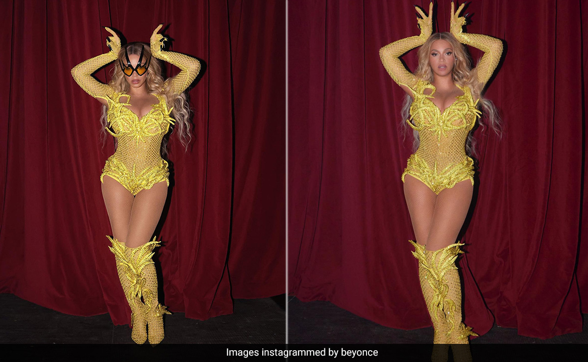 This Time In Yellow, Beyonce Goes Carnival Chic For Her Renaissance Tour